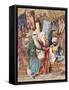 The Silk Bazaar-Amedeo Preziosi-Framed Stretched Canvas