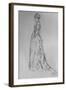 'The Silk Dress', 1875, (1904)-James Abbott McNeill Whistler-Framed Giclee Print