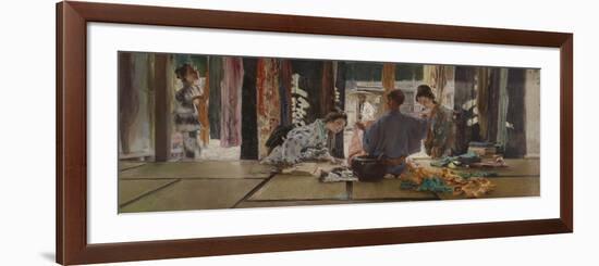 The Silk Merchant, 1892-Robert Frederick Blum-Framed Premium Giclee Print