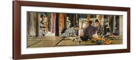 The Silk Merchant, Japan, 1892-Robert Frederick Blum-Framed Giclee Print