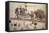 The Silk Road Crossed by Marco Polo-null-Framed Stretched Canvas