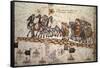 The Silk Road Crossed by Marco Polo-null-Framed Stretched Canvas
