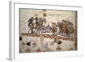 The Silk Road Crossed by Marco Polo-null-Framed Photographic Print