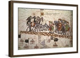 The Silk Road Crossed by Marco Polo-null-Framed Photographic Print