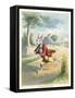 The Silly Hare, Children's Illustration-null-Framed Stretched Canvas