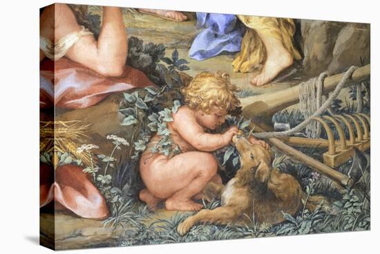 The Silver Age or Rather Quiet Life Devoted to Sheep Farming and Agriculture-Pietro da Cortona-Stretched Canvas