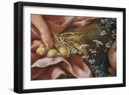 The Silver Age or Rather Quiet Life Devoted to Sheep Farming and Agriculture-Pietro da Cortona-Framed Giclee Print