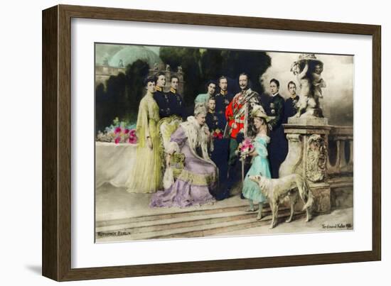 The Silver Anniversary of the Imperial Family, 1906-Ferdinand Keller-Framed Giclee Print