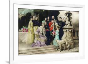 The Silver Anniversary of the Imperial Family, 1906-Ferdinand Keller-Framed Giclee Print