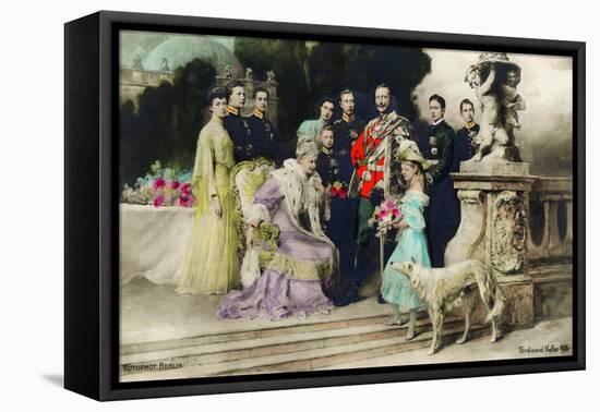 The Silver Anniversary of the Imperial Family, 1906-Ferdinand Keller-Framed Stretched Canvas