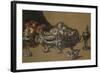 The Silver Bowl-Alexandre-Francois Desportes-Framed Giclee Print