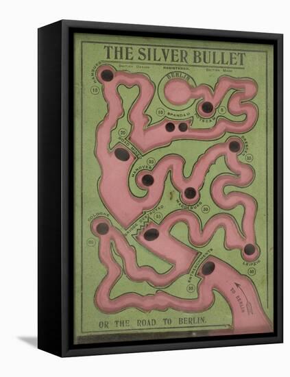 The Silver Bullet or The Road to Berlin, Game, 1914-null-Framed Stretched Canvas