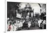 The Silver Chariot of the Chettiars, Saigon, Vietnam, 1912-null-Framed Giclee Print