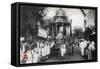 The Silver Chariot of the Chettiars, Saigon, Vietnam, 1912-null-Framed Stretched Canvas