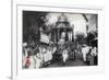 The Silver Chariot of the Chettiars, Saigon, Vietnam, 1912-null-Framed Giclee Print