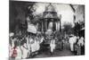 The Silver Chariot of the Chettiars, Saigon, Vietnam, 1912-null-Mounted Giclee Print
