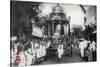 The Silver Chariot of the Chettiars, Saigon, Vietnam, 1912-null-Stretched Canvas