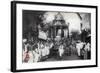 The Silver Chariot of the Chettiars, Saigon, Vietnam, 1912-null-Framed Giclee Print