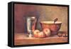 The Silver Cup-Jean-Baptiste Simeon Chardin-Framed Stretched Canvas