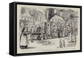 The Silver Fete at the Anglo-Danish Exhibition in Aid of the Victoria Hospital for Children-George Du Maurier-Framed Stretched Canvas