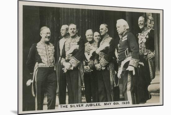 The Silver Jubilee, May 6th 1935-null-Mounted Photographic Print