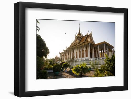 The Silver Pagoda, Royal Palace, Phnom Penh, Cambodia, Indochina, Southeast Asia, Asia-Yadid Levy-Framed Photographic Print