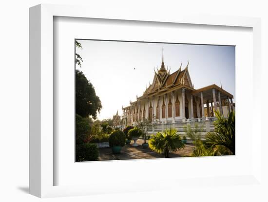 The Silver Pagoda, Royal Palace, Phnom Penh, Cambodia, Indochina, Southeast Asia, Asia-Yadid Levy-Framed Photographic Print