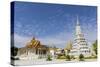 The Silver Pagoda (Wat Preah Keo) in the Capital City of Phnom Penh, Cambodia, Indochina-Michael Nolan-Stretched Canvas