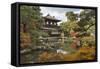 The Silver Pavilion, Buddhist Temple of Ginkaku-Ji, Northern Higashiyama, Kyoto, Japan-Stuart Black-Framed Stretched Canvas