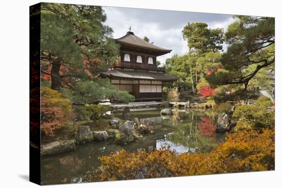 The Silver Pavilion, Buddhist Temple of Ginkaku-Ji, Northern Higashiyama, Kyoto, Japan-Stuart Black-Stretched Canvas