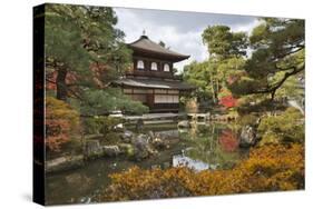 The Silver Pavilion, Buddhist Temple of Ginkaku-Ji, Northern Higashiyama, Kyoto, Japan-Stuart Black-Stretched Canvas
