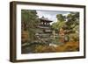 The Silver Pavilion, Buddhist Temple of Ginkaku-Ji, Northern Higashiyama, Kyoto, Japan-Stuart Black-Framed Photographic Print