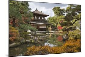 The Silver Pavilion, Buddhist Temple of Ginkaku-Ji, Northern Higashiyama, Kyoto, Japan-Stuart Black-Mounted Photographic Print