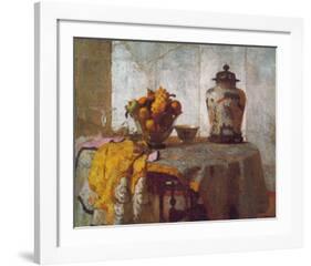 The Silver Screen-Frank Weston Benson-Framed Art Print