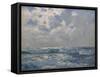 The Silver Sea-Albert Julius Olsson-Framed Stretched Canvas