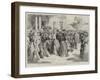 The Silver Wedding of the Comte and Comtesse De Paris-Godefroy Durand-Framed Giclee Print