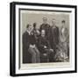 The Silver Wedding of the Duke and Duchess of Teck-null-Framed Giclee Print