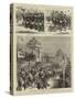 The Silver Wedding of the Emperor and Empress of Austria, the Historical Procession at Vienna-null-Stretched Canvas