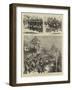 The Silver Wedding of the Emperor and Empress of Austria, the Historical Procession at Vienna-null-Framed Giclee Print