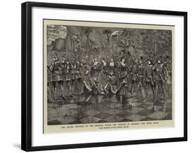 The Silver Wedding of the Imperial Prince and Princess of Germany, the Minne Dance-Charles Edwin Fripp-Framed Giclee Print