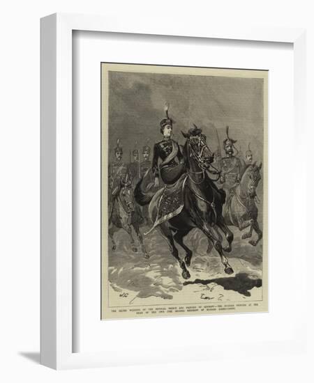 The Silver Wedding of the Imperial Prince and Princess of Germany-null-Framed Giclee Print