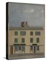 The Silversmith Shop of William Homes, Jr., c.1816-25-American School-Stretched Canvas