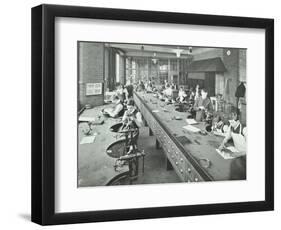 The Silversmiths Room, Central School of Arts and Crafts, Camden, London, 1911-null-Framed Photographic Print