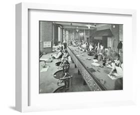 The Silversmiths Room, Central School of Arts and Crafts, Camden, London, 1911-null-Framed Photographic Print