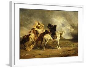 The Simoom; Le Simoom-Eugene Fromentin-Framed Giclee Print