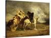 The Simoom-Eugene Fromentin-Stretched Canvas