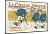 The Simpson Bicycle Chain-Henri de Toulouse-Lautrec-Mounted Premium Giclee Print