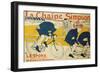 The Simpson Chain; La Chaine Simpson, 1896-Henri de Toulouse-Lautrec-Framed Giclee Print