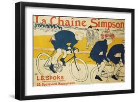 The Simpson Chain-Henri de Toulouse-Lautrec-Framed Giclee Print