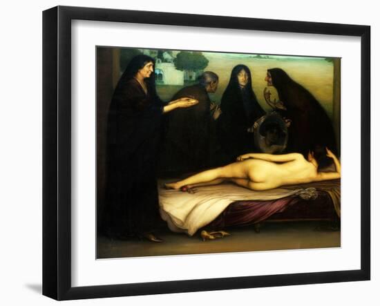 The Sin, 1913-Julio Romero de Torres-Framed Giclee Print